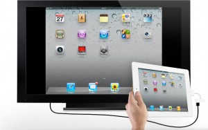 iPad an TV mit HDMI Adapter